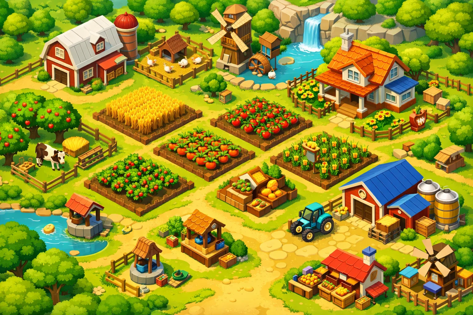 Farm Tycoon Mobile project cover